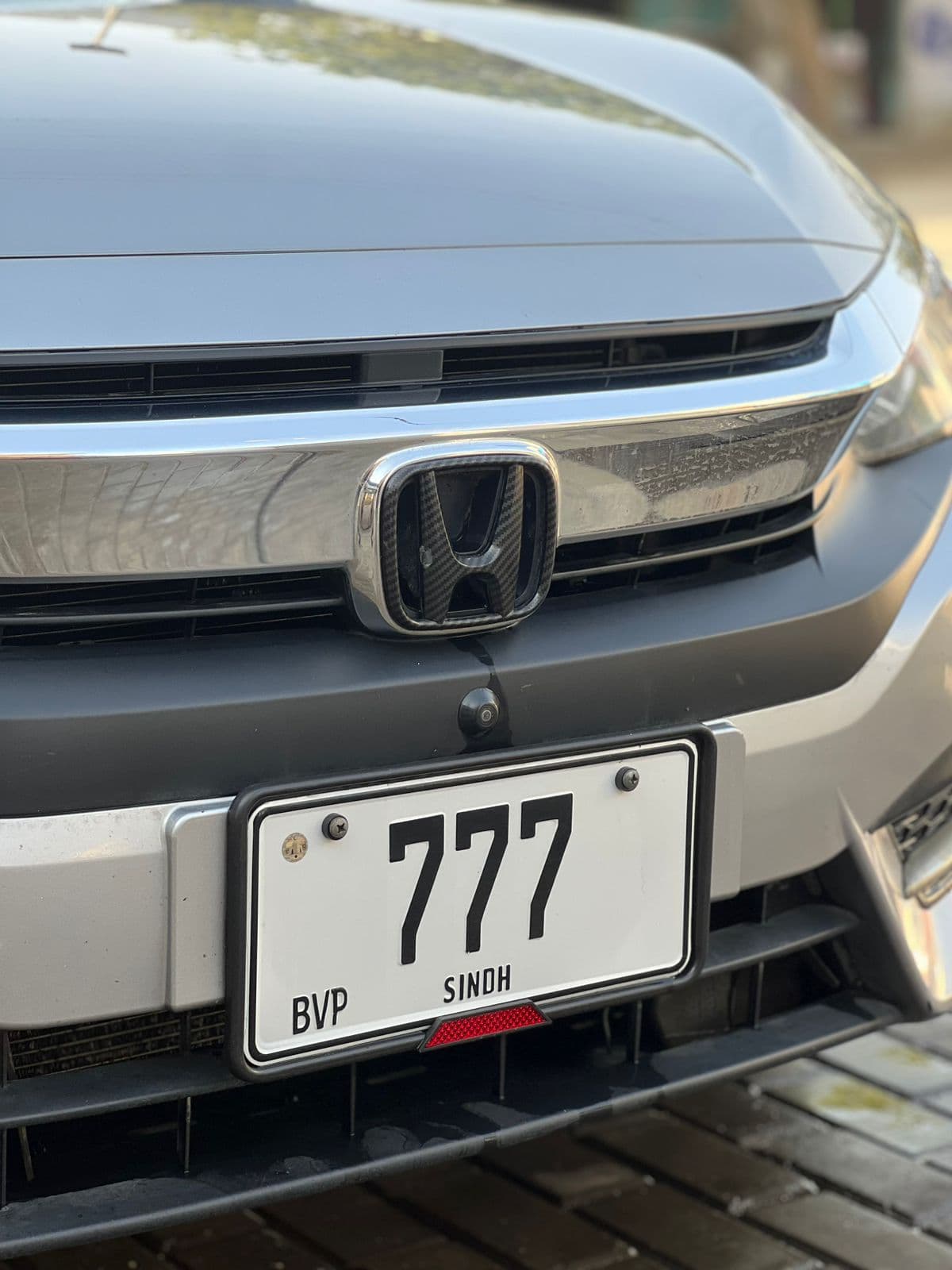 Premium Sindh Government Steel Number Plate – High-Speed Durable Edition - 2